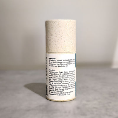 Fußbutter-Stift 47g, Foot Stick Zypresse, natürliche Inhaltsstoffe, zart schmelzend