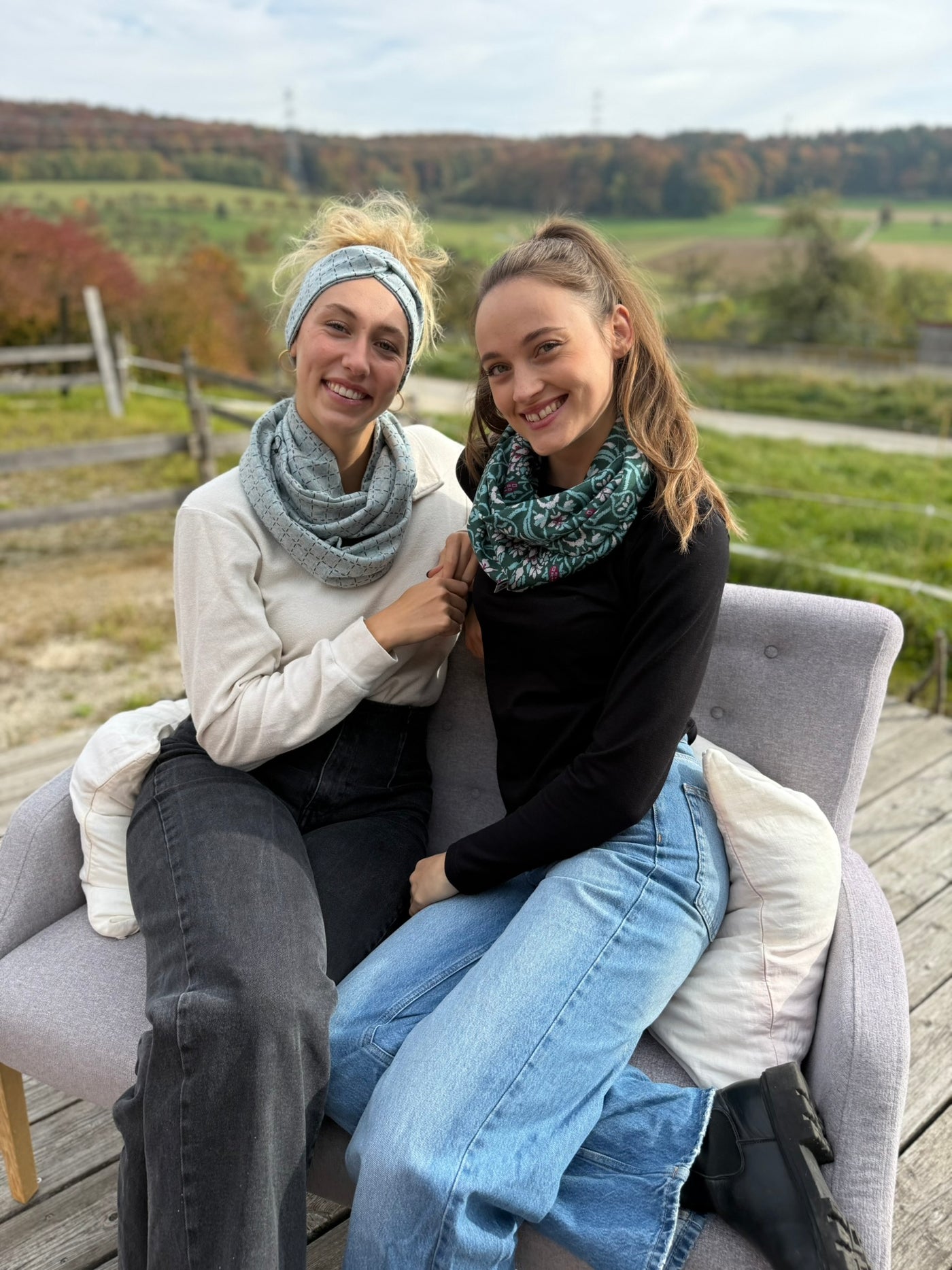 Rundschal "Nebelschleier"