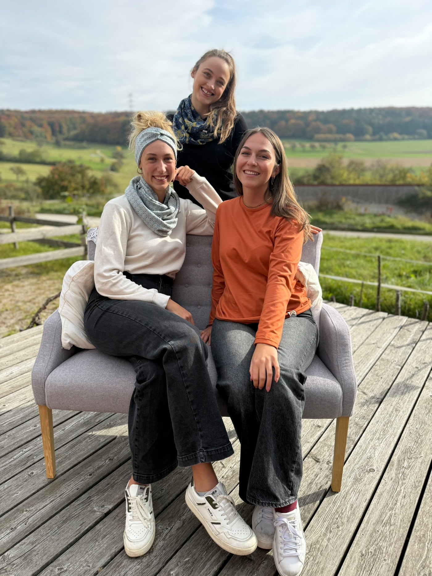 Rundschal "Nebelschleier"