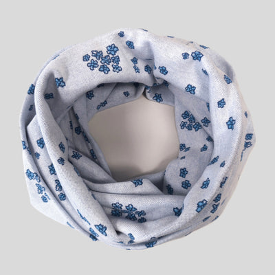 Rundschal "Blauer Holunder"
