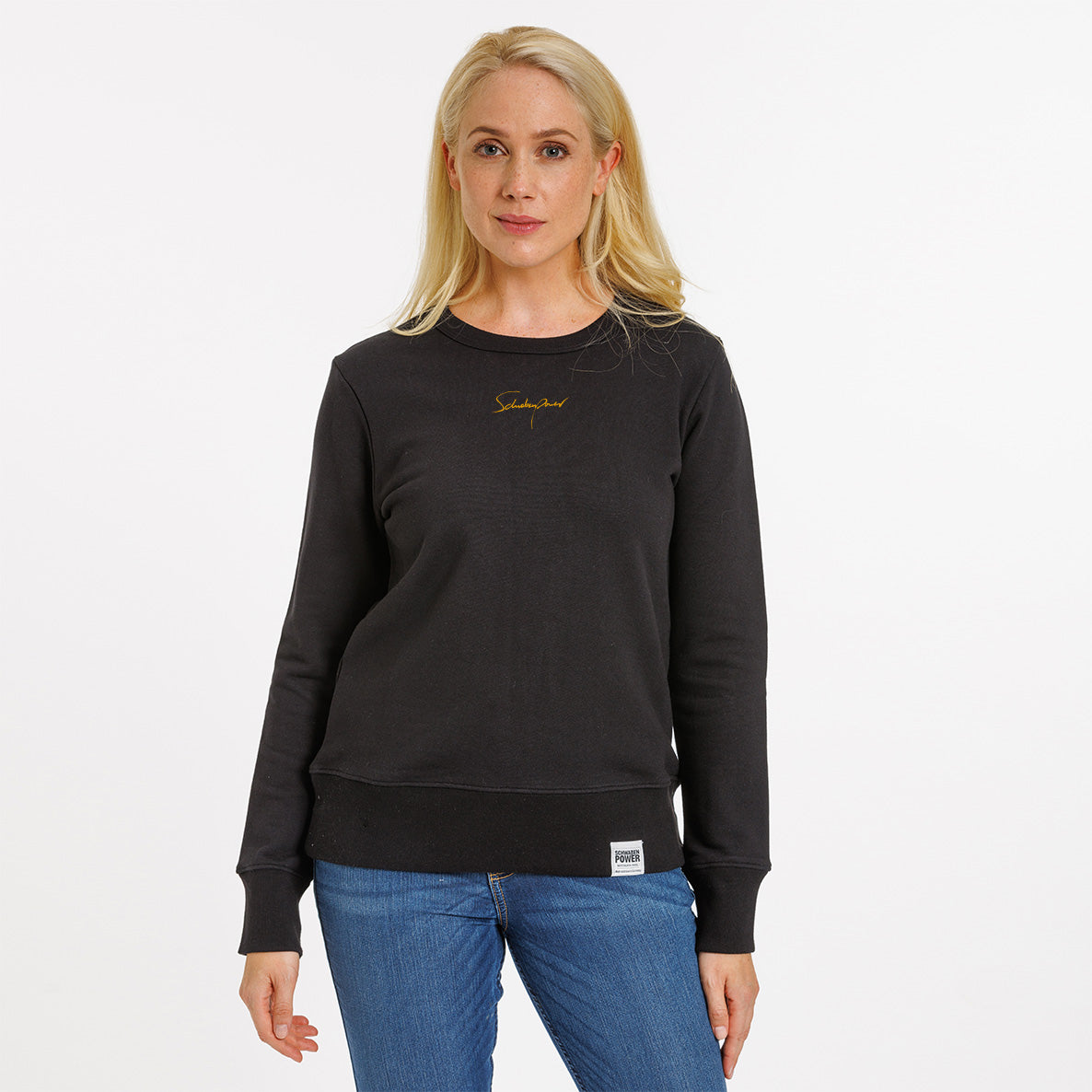 Damen Sweat - Schriftzug gold