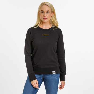 Damen Sweat - Schriftzug gold