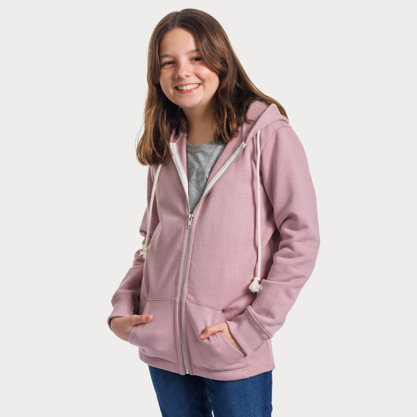 Kinder Sweatjacke mit Kapuze