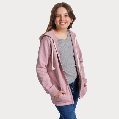 Kinder Sweatjacke mit Kapuze