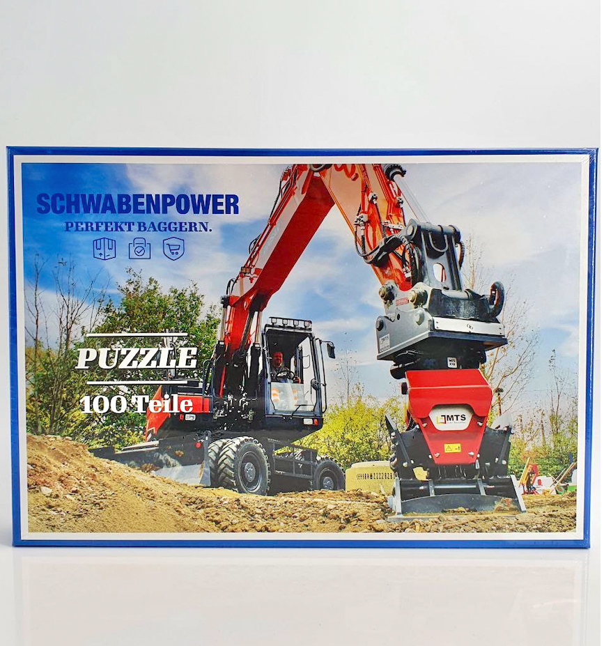 MTS Puzzle - Perfekt Baggern, 100 Teile