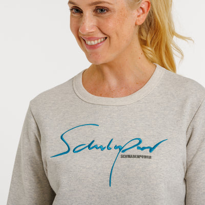 Damen Sweatshirt - Large Stick Signet