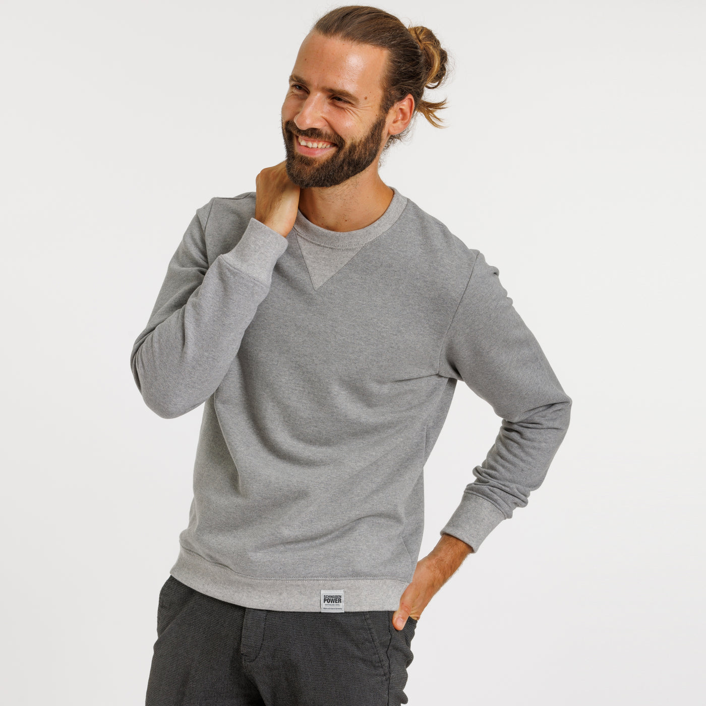 Herren Sweatshirt - SCHWABENPOWER PUR