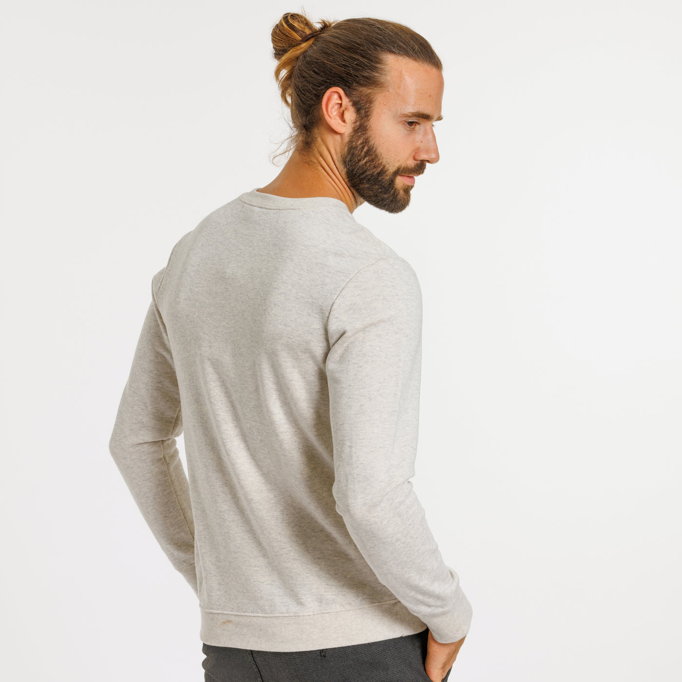 Herren Sweatshirt - Schwabenpower Stick in rot