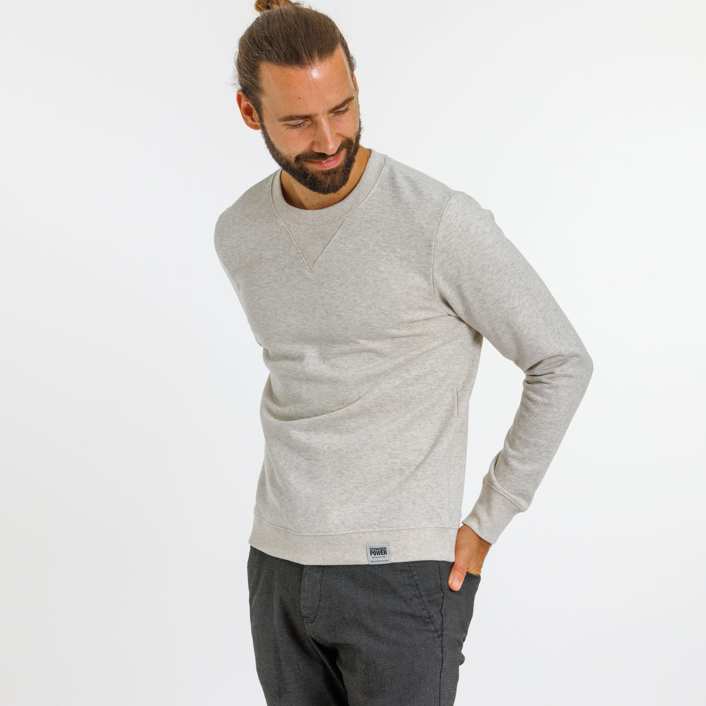 Herren Sweatshirt - SCHWABENPOWER PUR