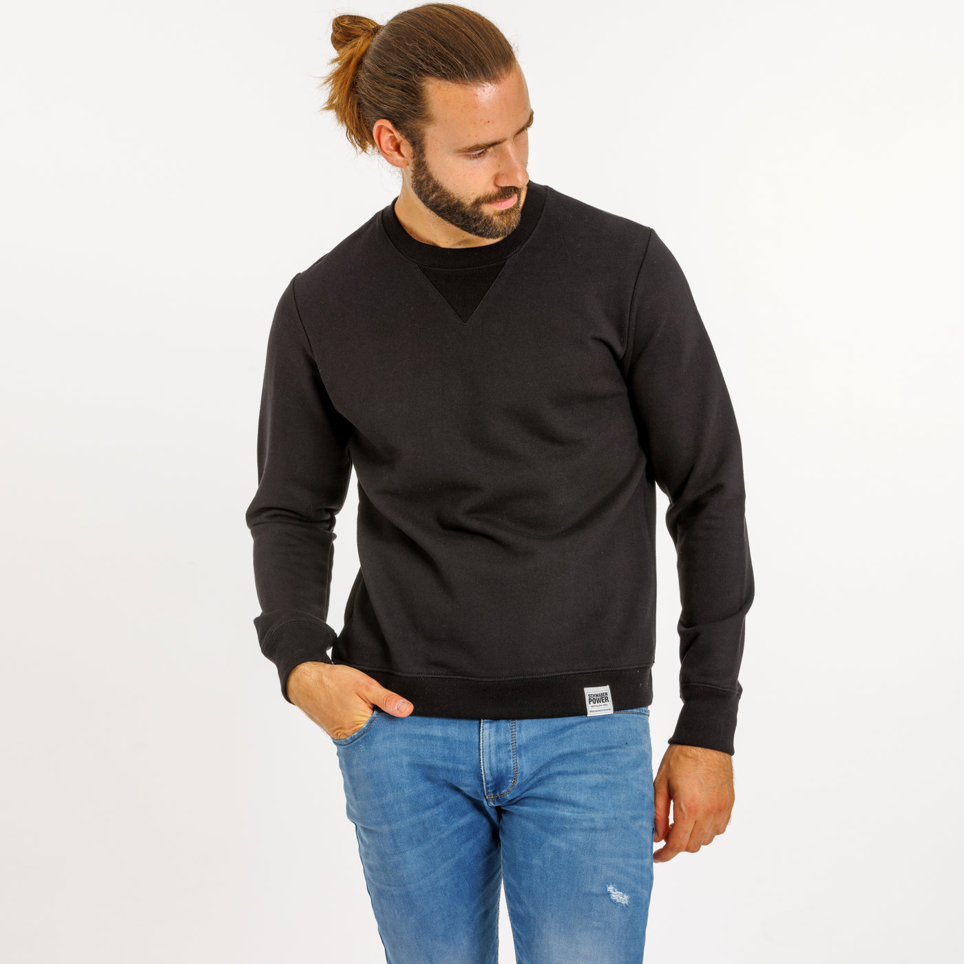 Herren Sweatshirt - SCHWABENPOWER PUR