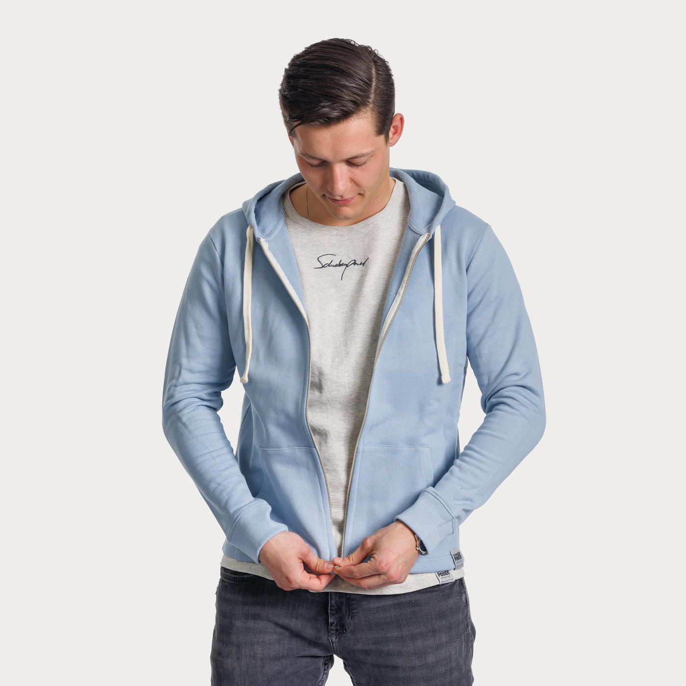 Herren Sweatjacke mit Kapuze