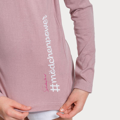 Kinder Langarm-Shirt "Mädchenpower"