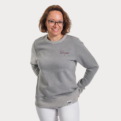 Damen Sweatshirt - Small Stick Signet