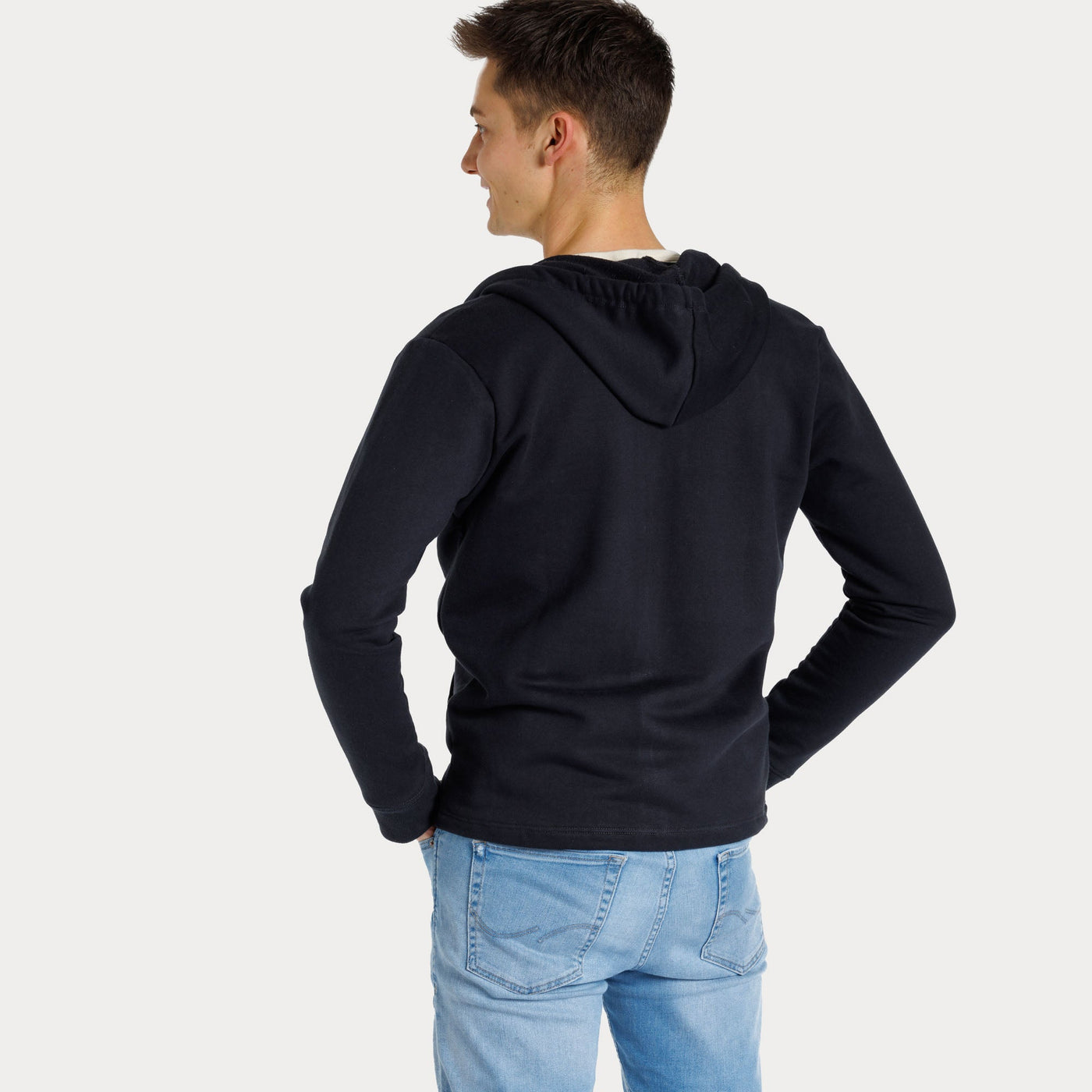 Herren Sweatjacke mit Kapuze