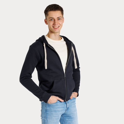 Herren Sweatjacke mit Kapuze